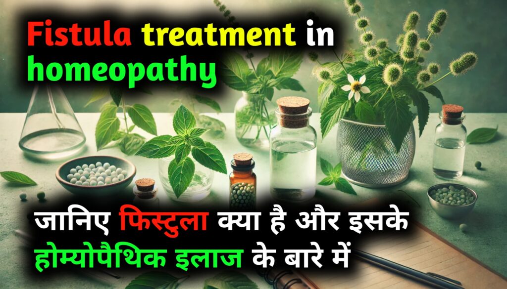 होम्योपैथी में फिस्टुला का इलाज:Fistula Treatment in Homeopathy