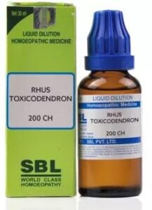 Rhus Toxicodendron 200 CH