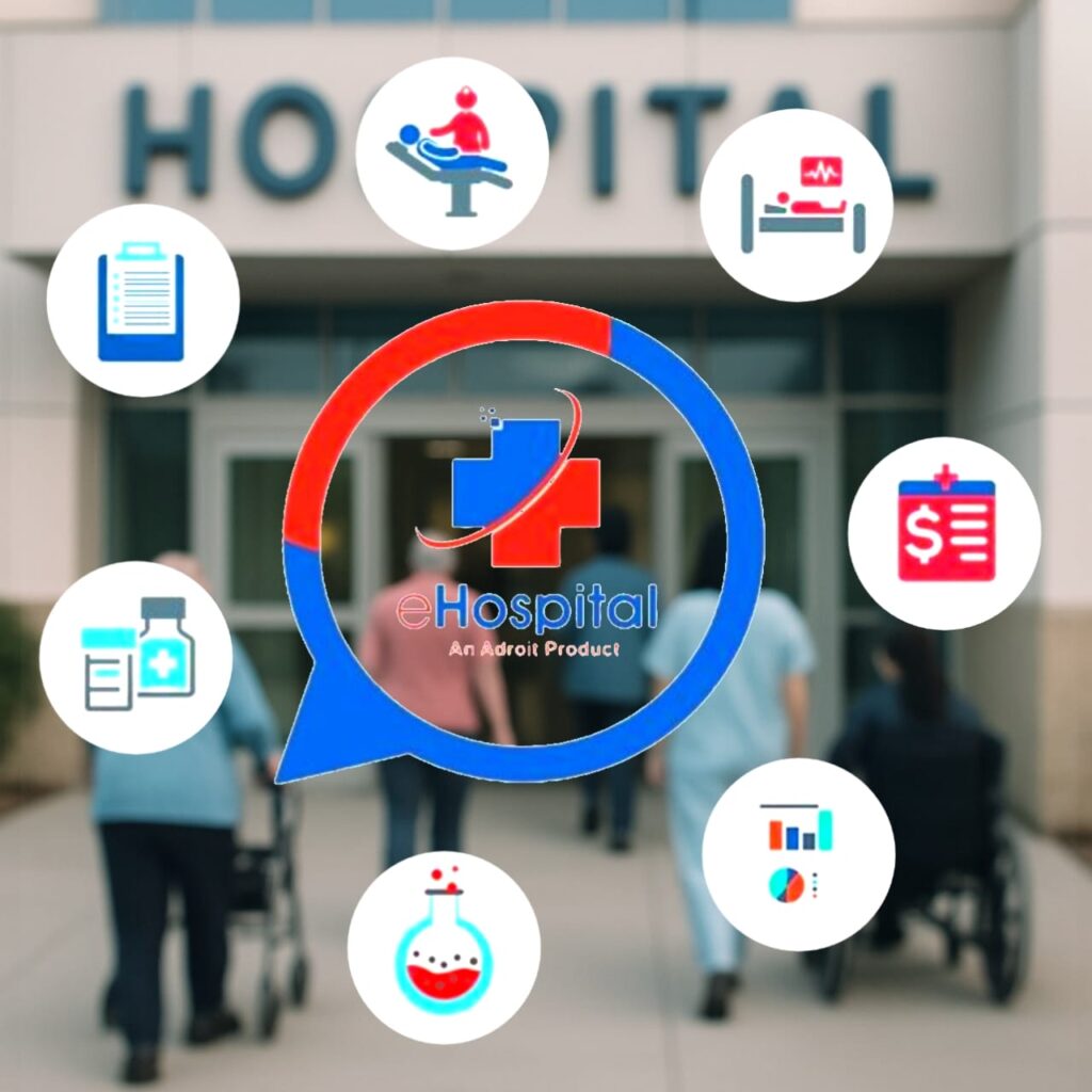 e-Hospital की मुख्य सुविधाएँ